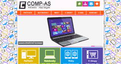 Desktop Screenshot of comp-as.cz